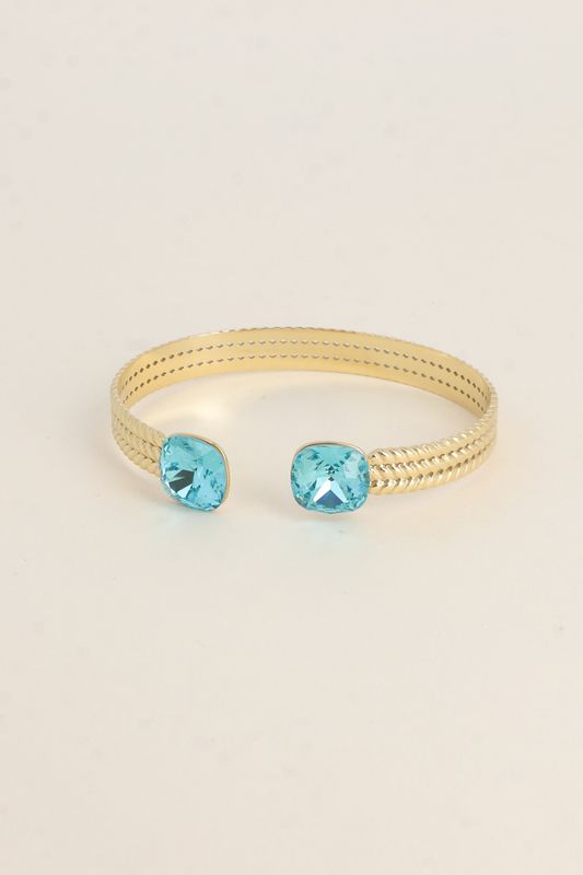 Ada Armbånd Swarowski turkis