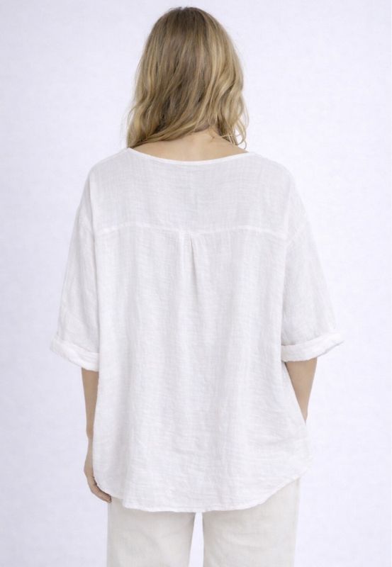 Sima bluse hvit