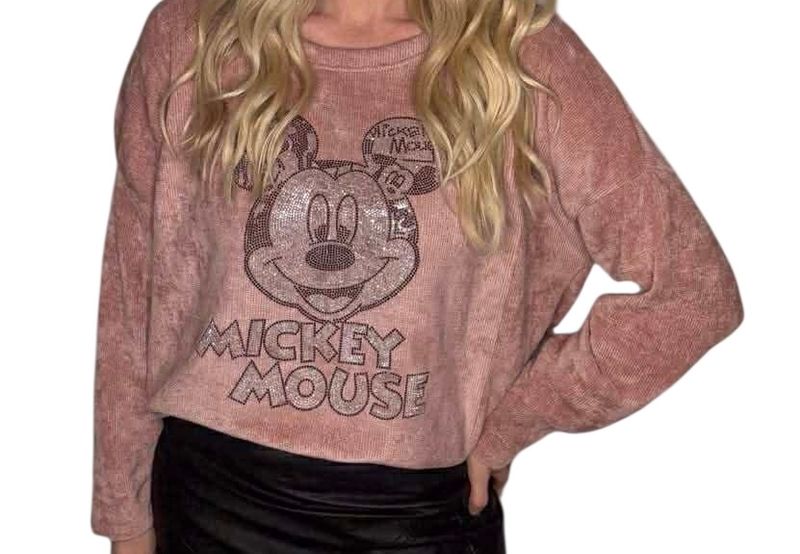 Mikke Mus Genser rosa