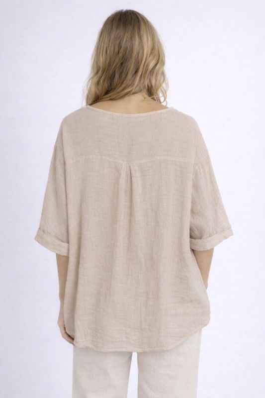 Sima bluse beige