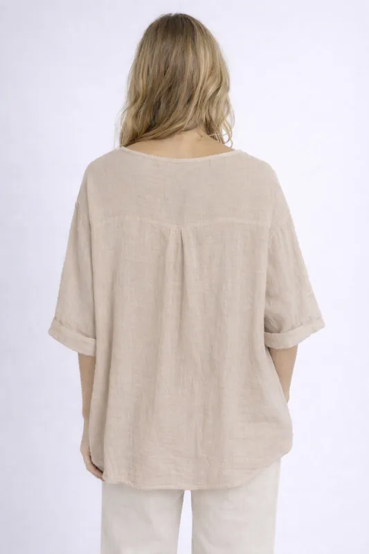 Sima bluse grønn