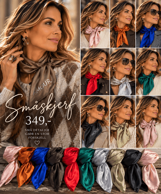 Hovedbilde Amour skjerf beige
