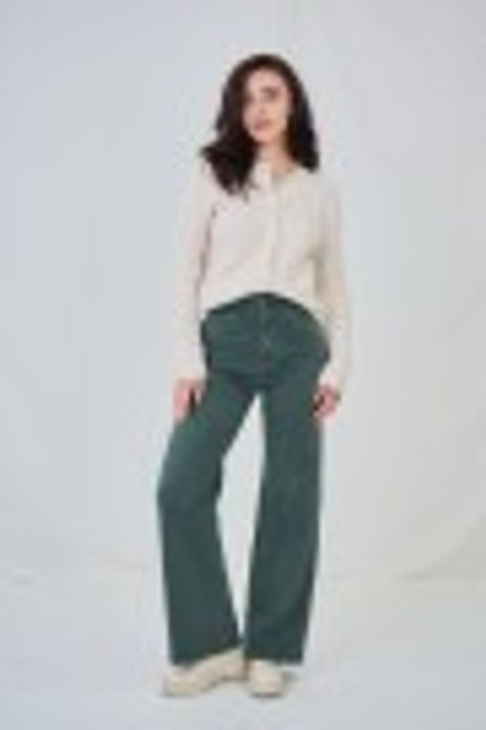 Ana Flare Bukse Grønn