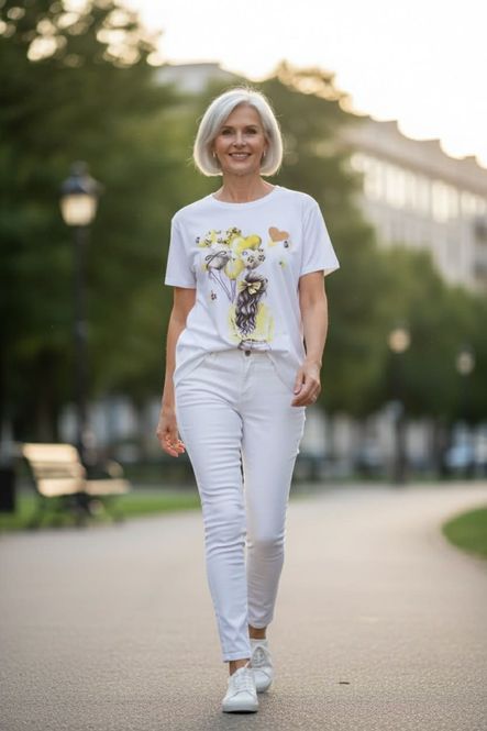 Hovedbilde T shirt Ballong gul