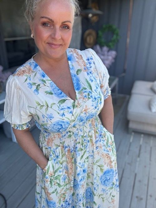 Hovedbilde Rose kjole blå