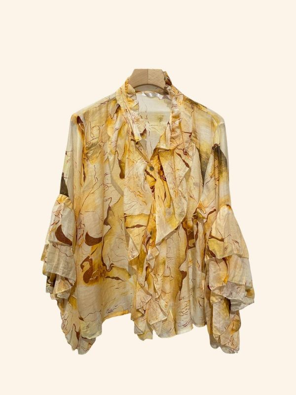 Vivi bluse gul