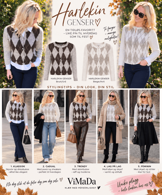 Hovedbilde Harlekin cardigan lang erm offwhite 