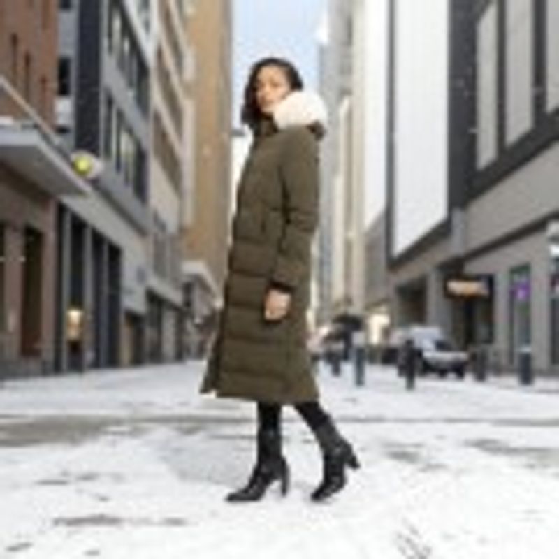 Queen Kåpe Olivengrønn