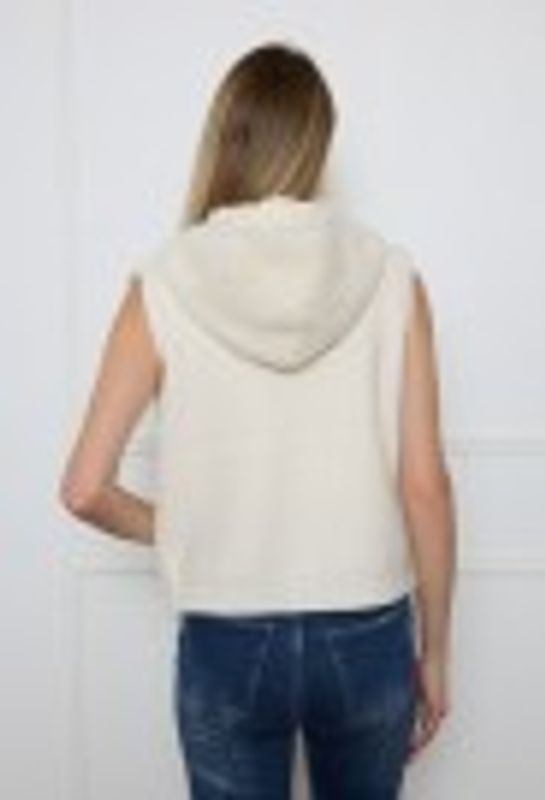 Teddy Vest Creme